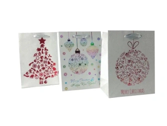 Torebka świąteczna pionowa mała mix - Beniamin