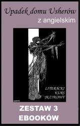 eBook 3 ebooki: Upadek domu Usherów. Literacki kurs językowy - Edgar Allan Poe, Artur Doyle Conan, Marta Owczarek