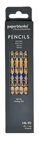 Ołówek Silk Sky 4szt - Paperblanks