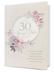 Karnet B6 Rocznica ślubu 30 - Pan Dragon