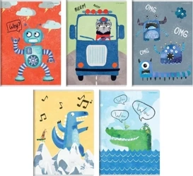 Zeszyt A5/32K linia Boy's card (10szt) TOP2000 - Top 2000