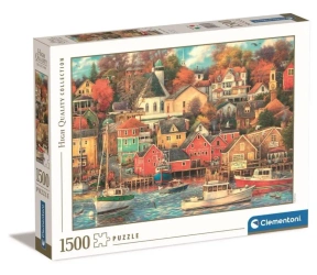 Puzzle 1500 HQ Good Times Harbor - Clementoni