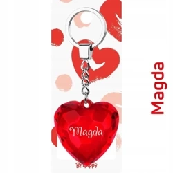 Brelok Serce Magda - Be-Happy Gifts