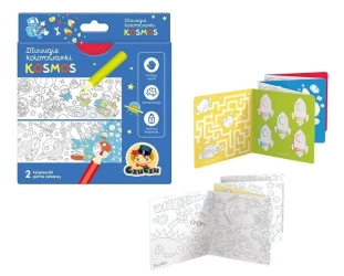 Dłuuugie kolorowanki Kosmos 4+ - opracowanie zbiorowe