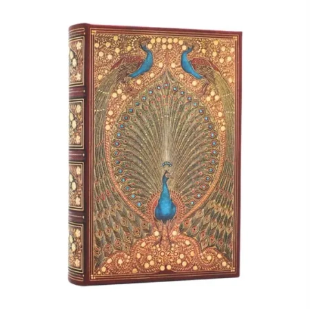 Kalendarz książkowy mini 2026 Hafiz's Peacocks - Paperblanks