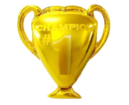 Balon foliowy Puchar złoty 50x48cm - Godan