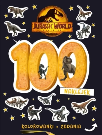 100 naklejek. Jurassic World Dominion - praca zbiorowa