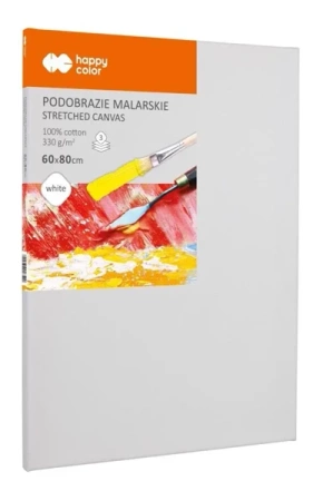 Podobrazie malarskie bawełniane 60X80cm płótno 330gsm Happy Color