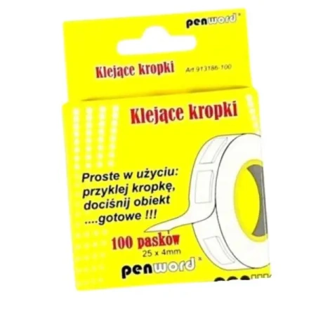 Klejące paski 100 pasków - Penword