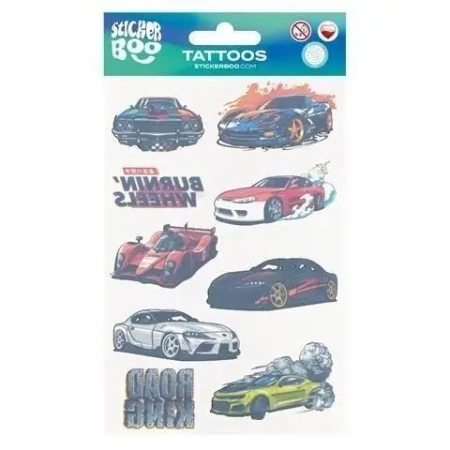 Tatuaże Samochody - Sticker Boo