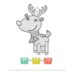 Świąteczny witrażyk z farbkami - Arpex