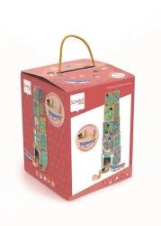 Piramida edukacyjna z figurkami Ocean - Scratch