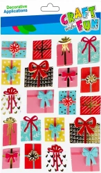 Naklejki 3d Prezenty Craft with Fun 501880