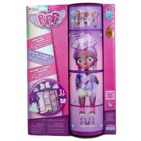 Cry Babies BFF - Lalka modowa Phoebe Nastolatka - TM Toys
