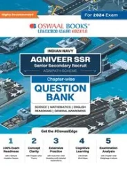 Oswaal Indian Navy - Agniveer SSR (Senior Secondary Recruit), (Agnipath Scheme), Question Bank | Chapterwise Topicwise for Science| Mathematics | English | Reasoning | General Awareness For 2024 Exam - , Oswaal Editorial Board
