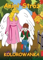 Anioł Stróż - kolorowanka - praca zbiorowa