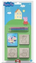 Świnka Peppa - pieczątki 3szt - Multiprint