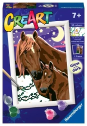 CreArt dla dzieci: Konie o północy - Ravensburger
