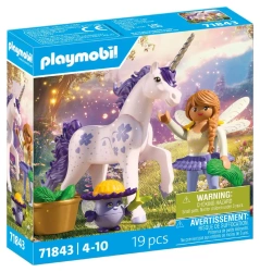 Playmobil Jednorożec do kolekcjonowania Lucky Lavender z wróżką 71843