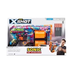 Wyrzutnia Skins Dread Sonic 12 strzałek Robotnik - ZURU X-Shot