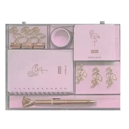 Zestaw artykułów biurowych Flaming EASY - Easy Stationery