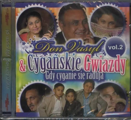 Don Vasyl - Gdy cyganie się radują CD - Don Vasyl, Cygańskie Gwiazdy