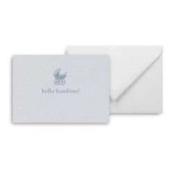 Mini kartka hello bambino blue - Grupa Kreatywna