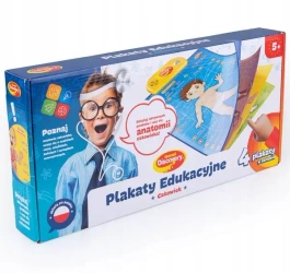 Plakaty edukacyjne. Człowiek. Dumel