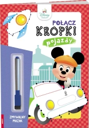 Disney Maluch. Połącz kropki. Pojazdy - praca zbiorowa