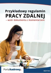 eBook Przykładowy regulamin pracy zdalnej - wzór dokumentu z komentarzem - Renata Kajewska