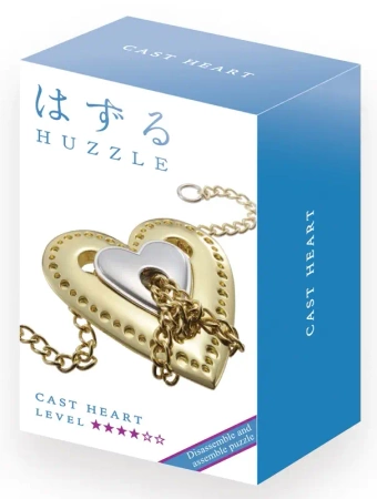 Łamigłówka Huzzle Cast Heart poziom 4/6 - Hanayama