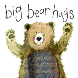 Podkładka pod kubek Big bear hugs - Alex Clark