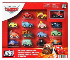 Cars Auta Mikroauta 15-pak - Mattel