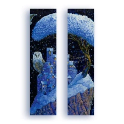 Zakładka kartonowa - Cicha Noc - Molom