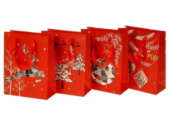 Torebka prezentowa 23x18x8cm MIX - ADAR