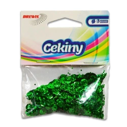 Cekiny hologramowe H 30 zielony - Brewis