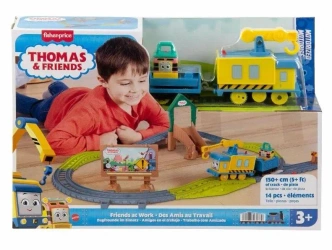 Tomek i Przyjaciele. Lokomotywa z napędem JCY75 - Fisher- Price