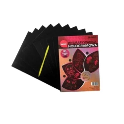 Wydrapywanka hologramowa A5 różowa - Penword
