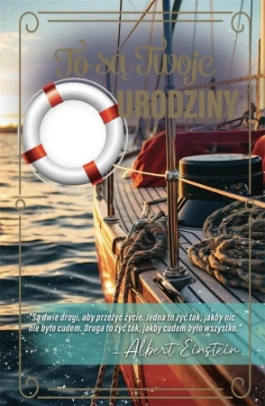 Karnet Urodzinowy z wymiennymi cyframi - YEKU