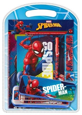 Zestaw piśmienniczy Spiderman 12 elementów MV15909 - Kids Euroswan