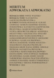 Meritum adwokata i adwokatki - praca zbiorowa