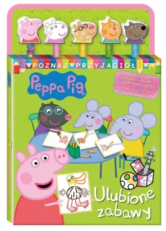 Peppa Pig Poznaj przyjaciół cz.1 Ulubione zabawy - praca zbiorowa