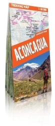 Trekking map Aconcagua 1:50 000 mapa - praca zbiorowa