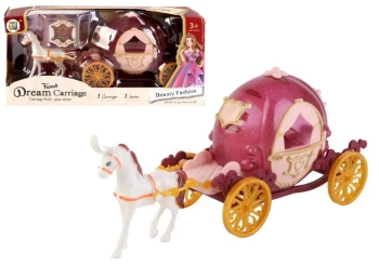 Laleczka bajkowa karoca księżniczki - Pro Kids