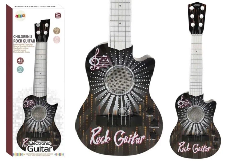 Gitara ze światłem i dźwiękiem - Leantoys