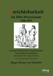 Gerichtsbarkeit im Elbe-Weserraum 1546-1670. Landgerichtssachen, Bruchregister und andere Strafakten am Beispiel der Vogtei Scheeßel in einer kommentierten Aufarbeitung - von Hoops Scheeßel Jürgen