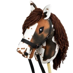 Hobby Horse Skippi. Koń na kiju - brązowe łatki - Handlosfera
