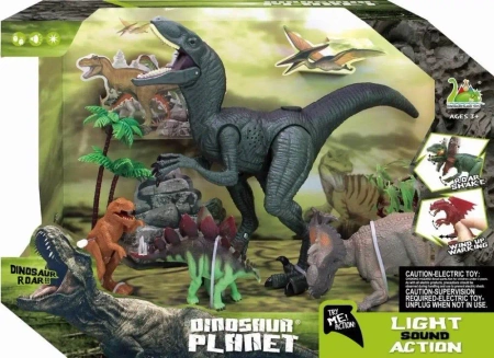 Zestaw dinozaurów - Maksik