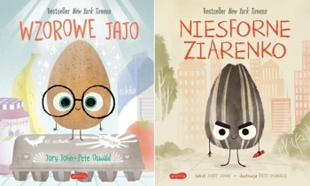 Niesforme ziarenko + Wzorowe jajo Smaczna Banda - John Jory