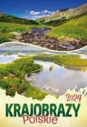 Kalendarz 2024 Ścienny Krajobrazy Polskie - Wydawnictwo Duszpasterstwa Rolników